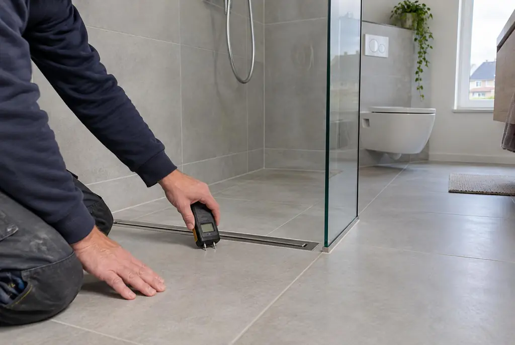Lekdetectie Schoonhoven – badkamer in een nieuwbouwwoning
