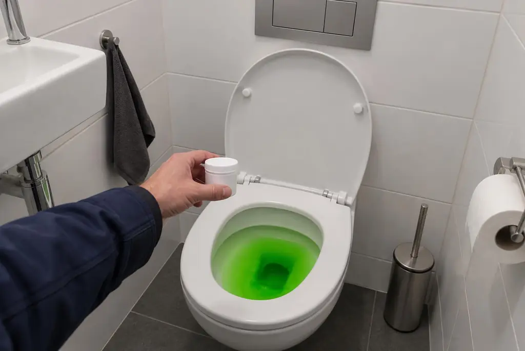Lekdetectie Schoonhoven – kleurstoftest bij een lekkend toilet